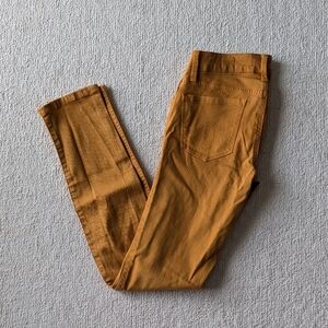 NWT Level 99 Liza orange skinny jeans, size 27
